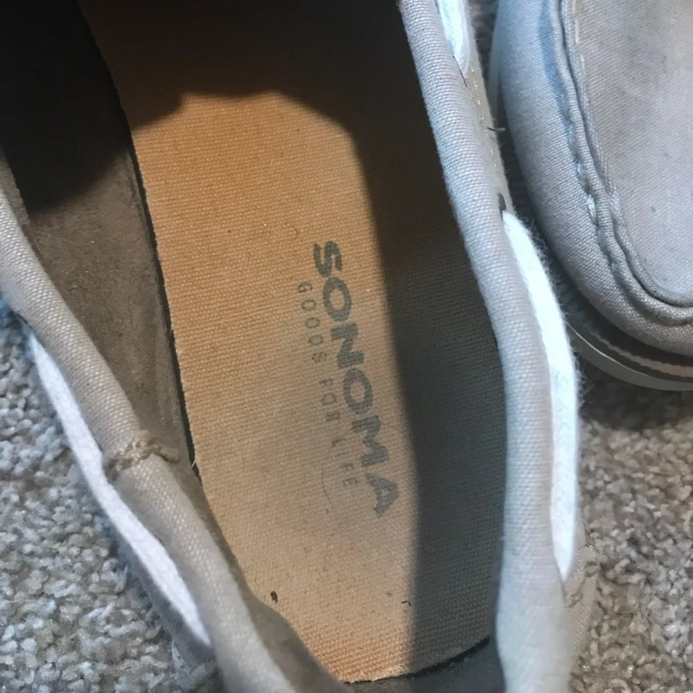 Sonoma Goods For Life Men’s Carey Beige Boat Shoes